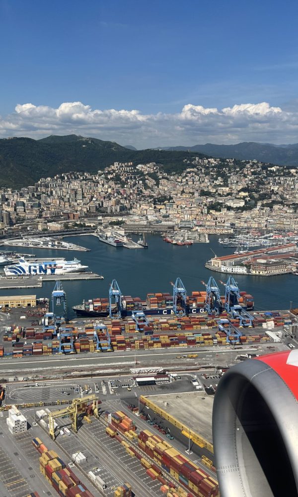 Genoa plane view